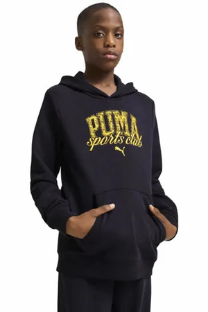 PUMA Class Jrblank-spacefelpa con cappuccio