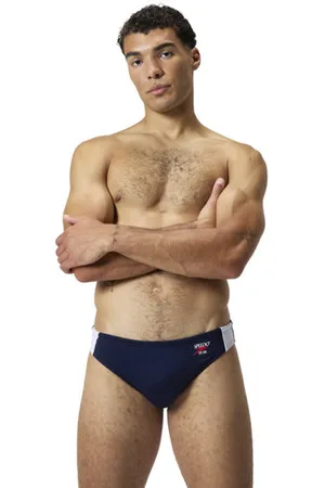 Speedo Colorblock Briefblank-spacecostume