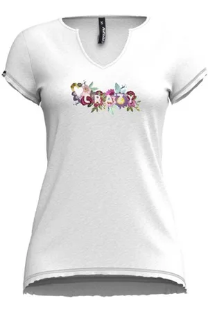 Crazy Mandalablank-spaceT-shirt