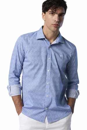 North Sails Camicia Maniche Lunghe Mblank-spaceuomo. Taglia M