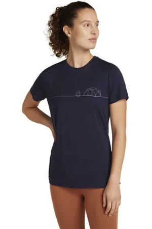 Icebreaker W Merino 150 Tech Lite Single Line Campblank-spaceT-shirt