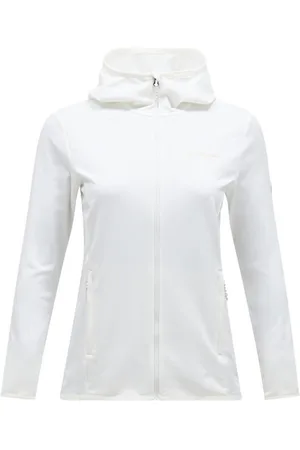Peak Performance Light Zip Hood Wblank-spacefelpa in pile