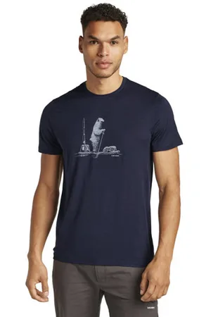 Icebreaker Merino 150 Tech Lite Polar Paddleblank-spaceT-shirt