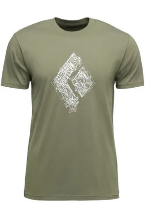 Black Diamond Engineered Diamond Mblank-spaceT-shirt arrampicata