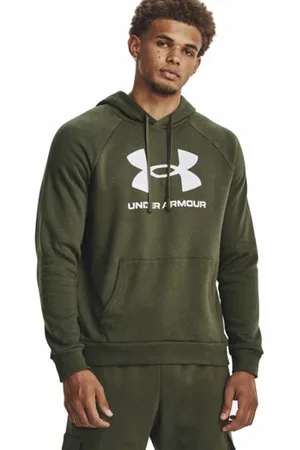 Under Armour Rival Fleece Logo Mblank-spacefelpa con cappuccio