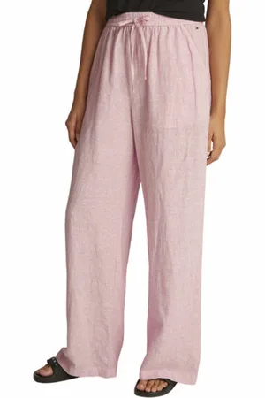 Tommy Hilfiger Linen Wblank-spacepantaloni lunghi