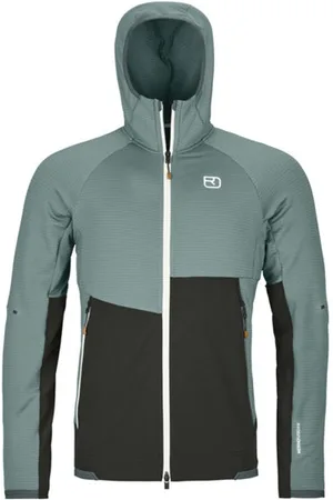ORTOVOX Fleece Rib Hoody Mblank-spacefelpa in pile