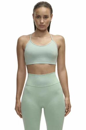 Casall Sleek Strappy Sports Wblank-spacereggiseno sportivo sostegno medio
