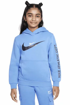 Nike Sportswear Fleece Jrblank-spacefelpa con cappuccio