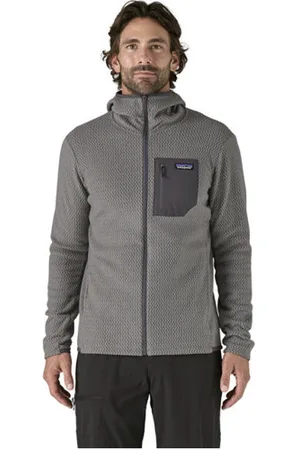 Patagonia R1 Full-Zipblank-spacefelpa in pile