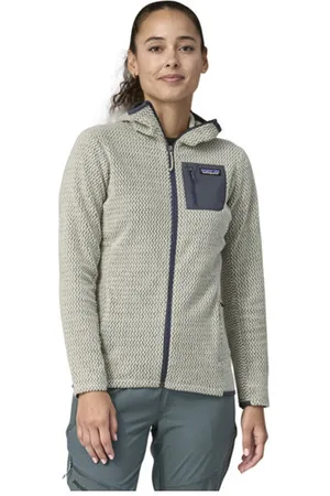 Patagonia R1 Air Full-Zip Hoodyblank-spacefelpa in pile