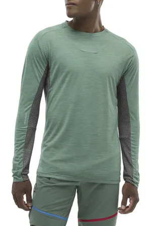Millet Trilogy Jorasses Wool LS Mblank-spacemaglia manica lunga