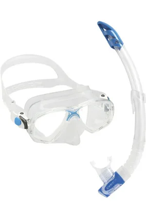 Cressi Combo Marea + Gamma Snorkelingblank-spacemaschera + boccaglio