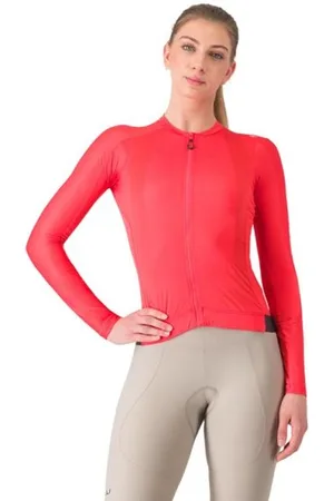 Castelli Espresso W Longblank-spacemaglia ciclismo