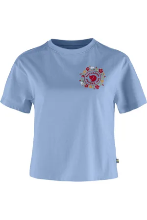 Fjällräven Fjallblomster Logo Wblank-spaceT-shirt