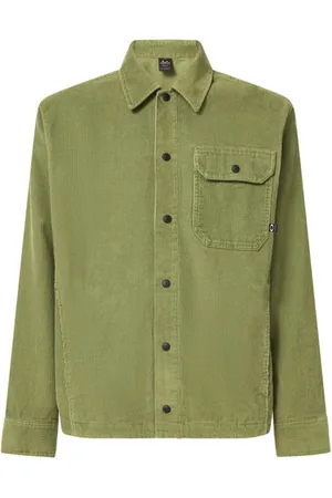 Oakley Roam Commuter Corduroy LS Mblank-spacecamicia maniche lunghe