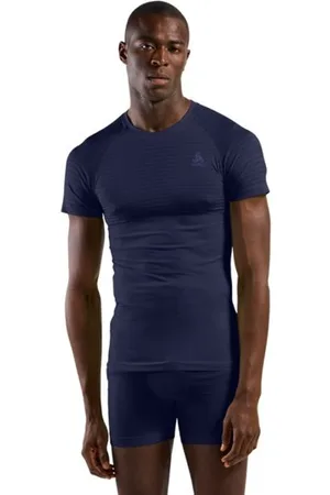 Odlo Performance Top Crew Neckblank-spacemaglietta tecnica