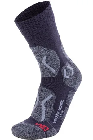 UYN Trekking Winter Merinoblank-spacecalzini corti