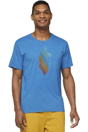 COTOPAXI Llama Stripes Organicblank-spaceT-Shirt
