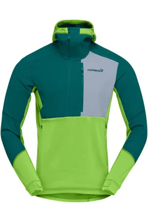 NORRØNA Lofoten Thermal Pro Hood Msblank-spacefelpa in pile