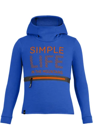 Salewa Simple Life Dry Kblank-spacefelpa con cappuccio