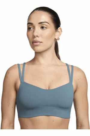 Nike Dri Fit Alate Luxe Wblank-spacereggiseno sportivo basso sostegno