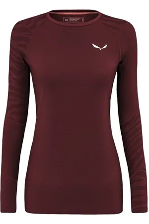 Salewa Cristallo Warm AMRblank-spacemaglietta tecnica a maniche lunghe