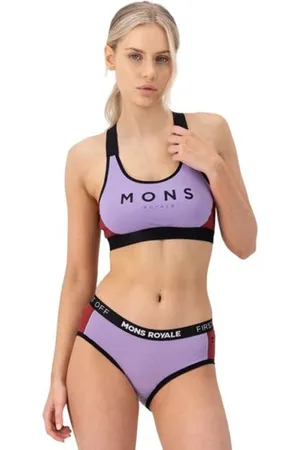 MONS ROYALE Stella X-Backblank-spacereggiseno sportivo a basso sostegno