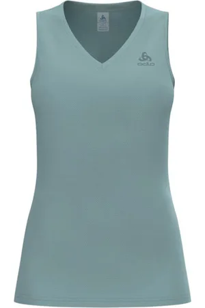 Odlo Active F-Dry Light Ecoblank-spacemaglietta tecnica senza maniche