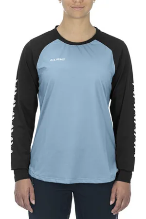 Cube ATX WS Round Neck L/Sblank-spacemaglia a maniche lunghe