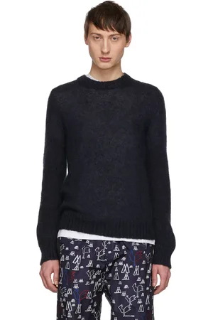 Moncler 2 1952 Black Mohair Sweater