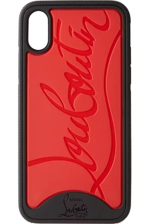 Christian Louboutin Custodie per cellulare - Black & Red Loubiphone Sneakers iPhone X/XS Case