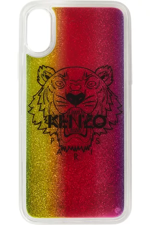 Kenzo Custodie per cellulare - Multicolor Glitter Tiger iPhone X/XS Case