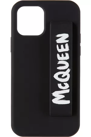 Alexander McQueen Custodie per cellulare - Black & White Graffiti iPhone 12 Pro Case