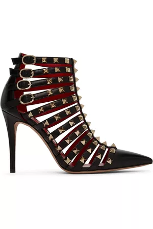 VALENTINO GARAVANI Donna Stivali - Black Rockstud Alcove Boots