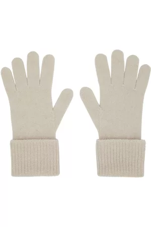 The Row Donna Guanti - Off-White Cashmere Halita Gloves