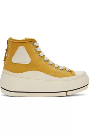 R13 Donna Sneakers alte - Yellow Kurt High-Top Sneakers