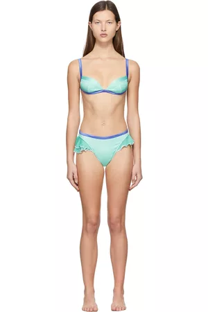 Poster Girl SSENSE Exclusive Green Meryl Richards Bikini