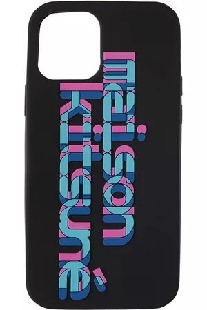 Maison Kitsuné Custodie per cellulare - Black MK iPhone 12/12 Pro Case