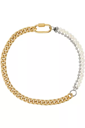 In Gold We Trust Silver & Cuban Link Necklace