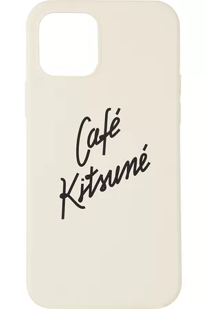 Maison Kitsuné Custodie per cellulare - Beige ’Café Kitsuné iPhone 12 & 12 Pro Case