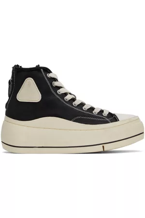 R13 Uomo Sneakers alte - Black Kurt High-Top Sneakers