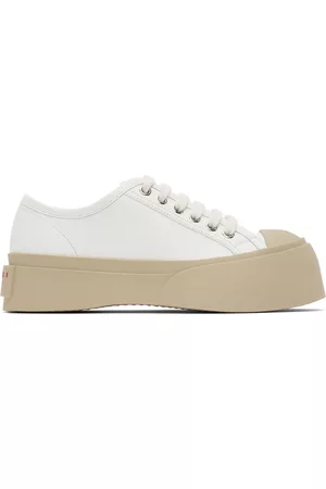 Marni Donna Sneakers - White & Beige Pablo Sneakers