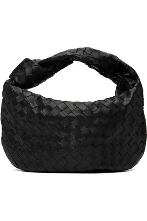 Bottega Veneta Black Teen Jodie Messenger Bag