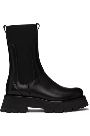 3.1 Phillip Lim Donna Stivali - Black Kate Combat Boots