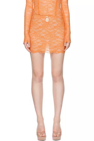 Poster Girl Orange Betty Miniskirt