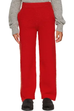 The Row Kids Red Bugsy Lounge Pants