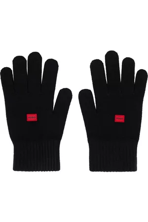 HUGO BOSS Black Waff Gloves
