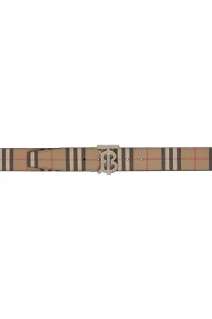 Burberry Uomo Cinture vintage - Reversible Monogram Motif Vintage Check Belt