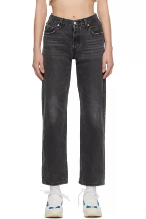 Levi's Donna Pantaloni - Gray 501 90's Jeans